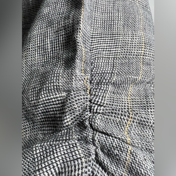 💫Candie’s Plaid/mini houndstooth peplum blazer - Picture 7 of 10